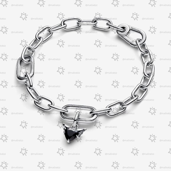 Pandora Winged Heart Mini Dangle Charm - Picture 3 of 5